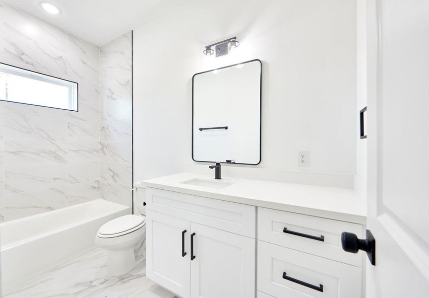 Furnished interior view inside a new home in , Houston (Image 3).