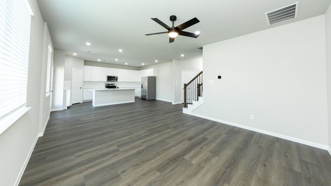 Family Room to Kitchen
