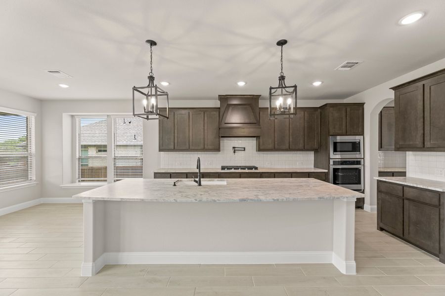 Furnished interior view inside a new home in Lovers Landing, Forney (Image 5).