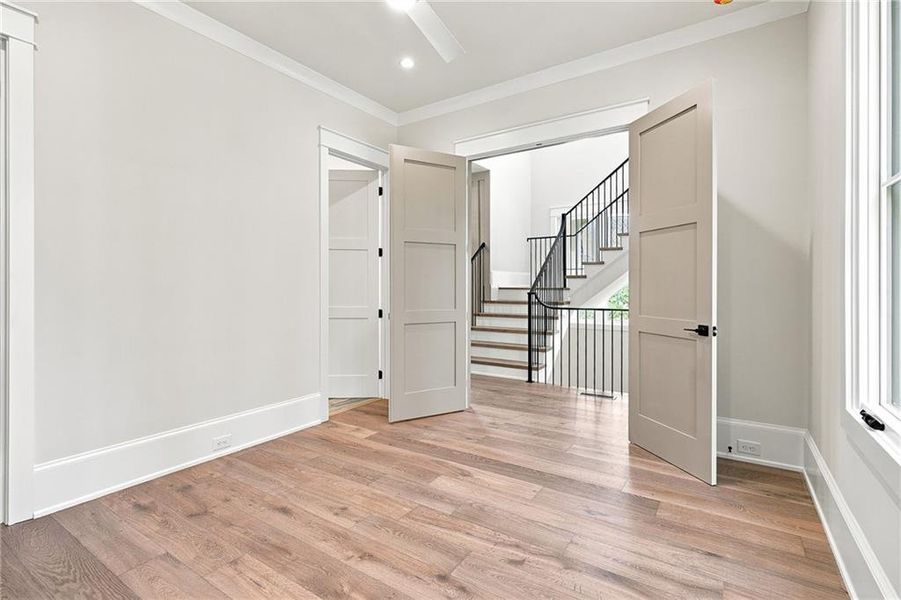 Spacious, unfurnished interior of a new home in , Milton (Image 24).
