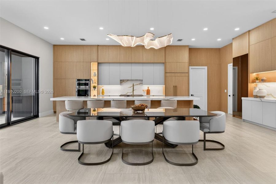 Furnished interior view inside a new home in , Parkland (Image 16).