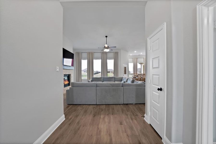 Furnished interior view inside a new home in , Mesquite (Image 34).
