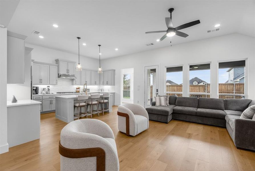 Furnished interior view inside a new home in Ten Mile Creek, Celina (Image 28).