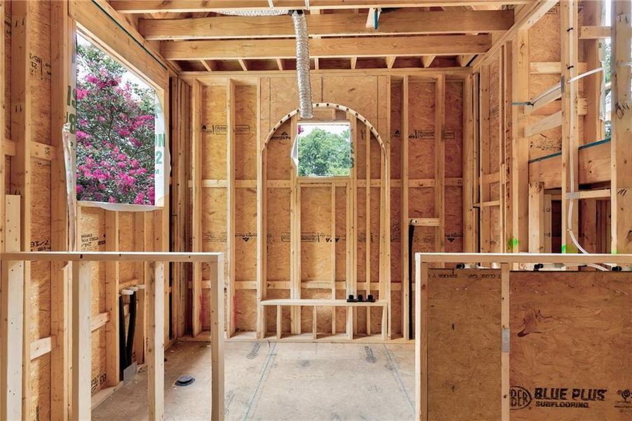 In-progress construction of a new home in , Atlanta, GA (Image 5).