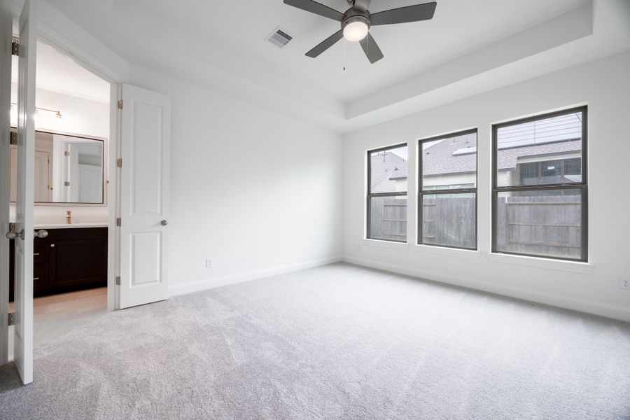 Representative unfurnished interior of a home built from the Elias by Risewell Homes in Sunterra, Katy (Image 9). Representative unfurnished interior of a home built from the Elias by Risewell Homes in Sunterra, Katy (Image 9).