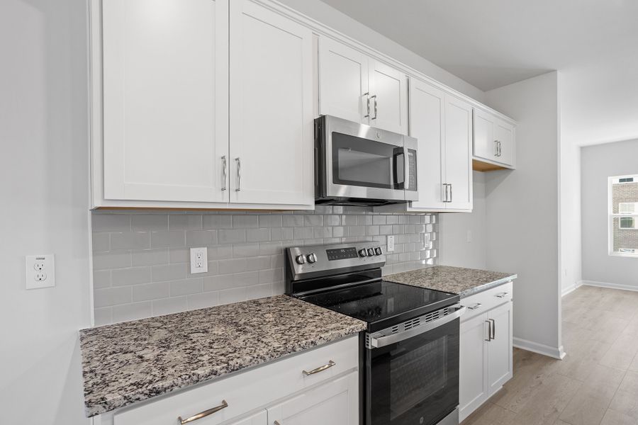 Furnished interior view inside a new home in Renaissance at White Oak, Garner (Image 9). Furnished interior view inside a new home in Renaissance at White Oak, Garner (Image 9).
