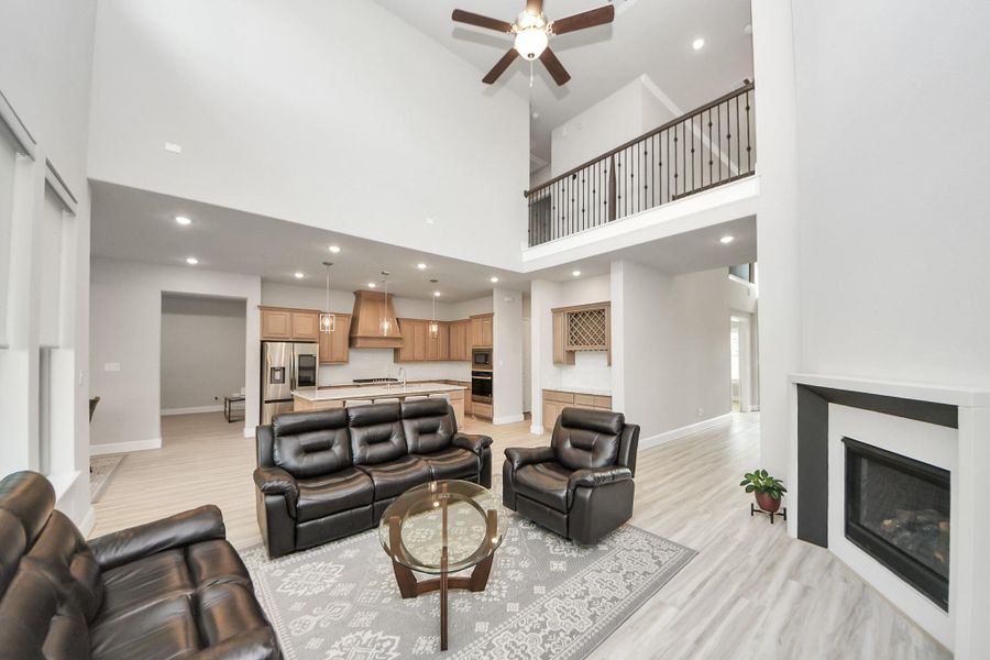 Furnished interior view inside a new home in Sienna 70', Missouri City (Image 25). Furnished interior view inside a new home in Sienna 70', Missouri City (Image 25).