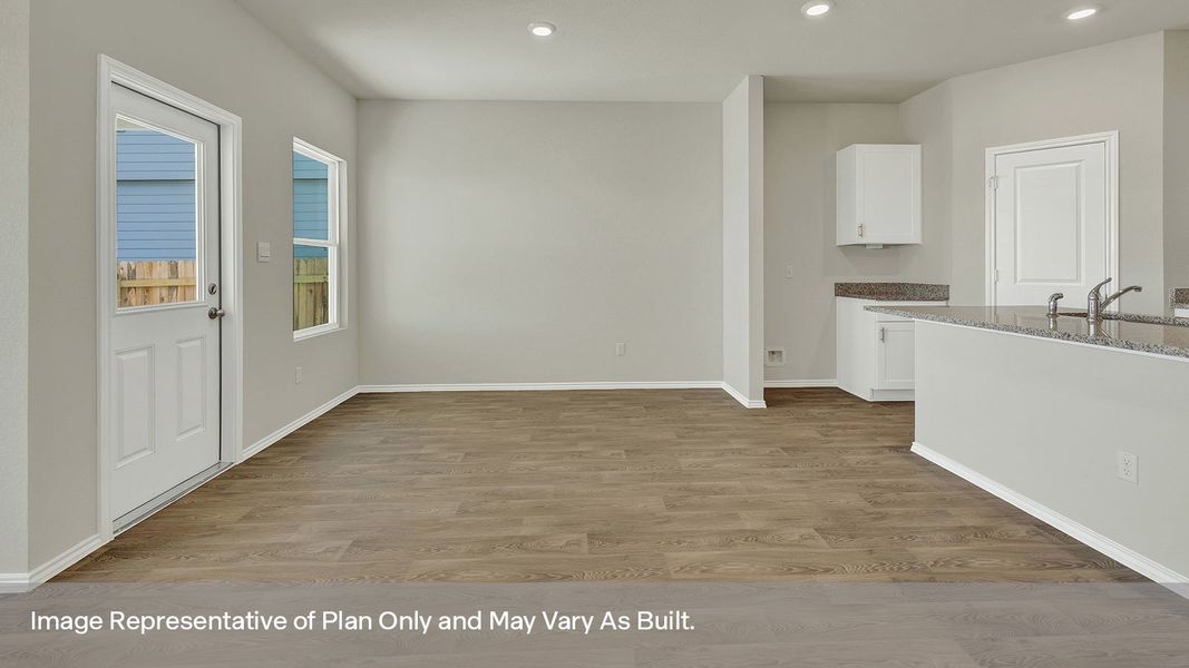 Representative unfurnished interior of a home built from the The Midland by D.R. Horton in Bollinger, Maxwell (Image 22).