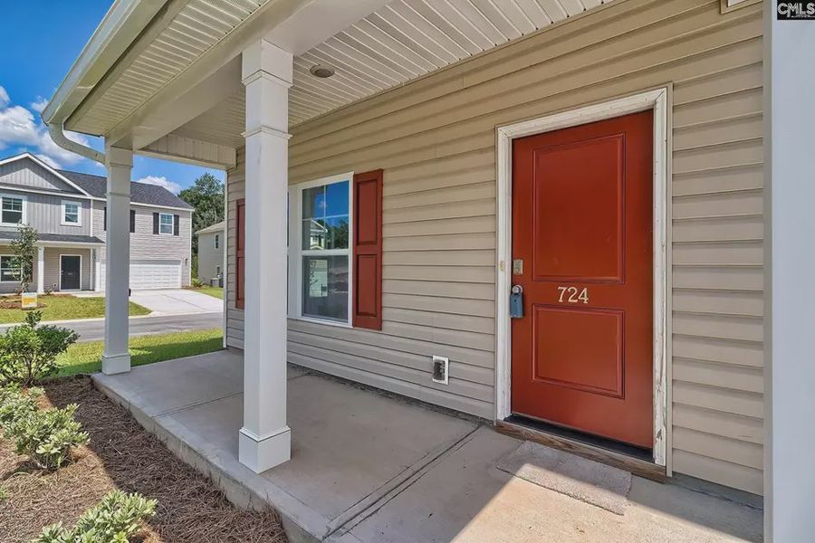 Exterior details and patio area of a home in Emanuel Creek, West Columbia (Image 3). Exterior details and patio area of a home in Emanuel Creek, West Columbia (Image 3).