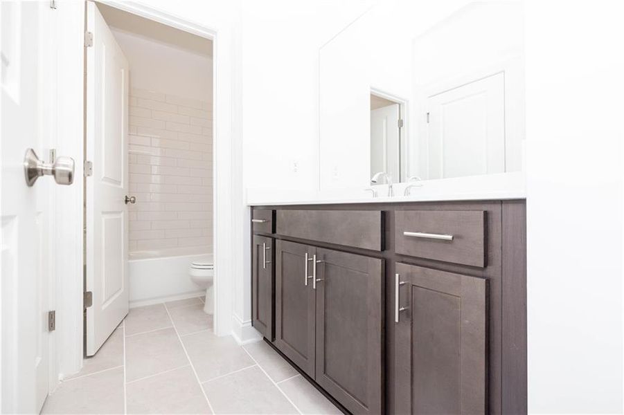 Furnished interior view inside a new home in Ecco Park, Alpharetta (Image 6).