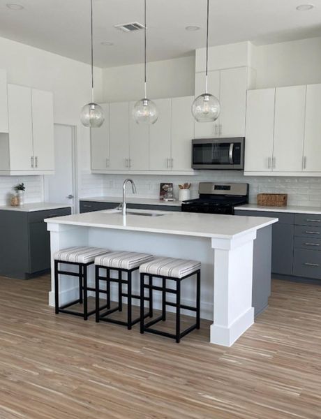 Furnished interior view inside a new home in , Houston (Image 9).