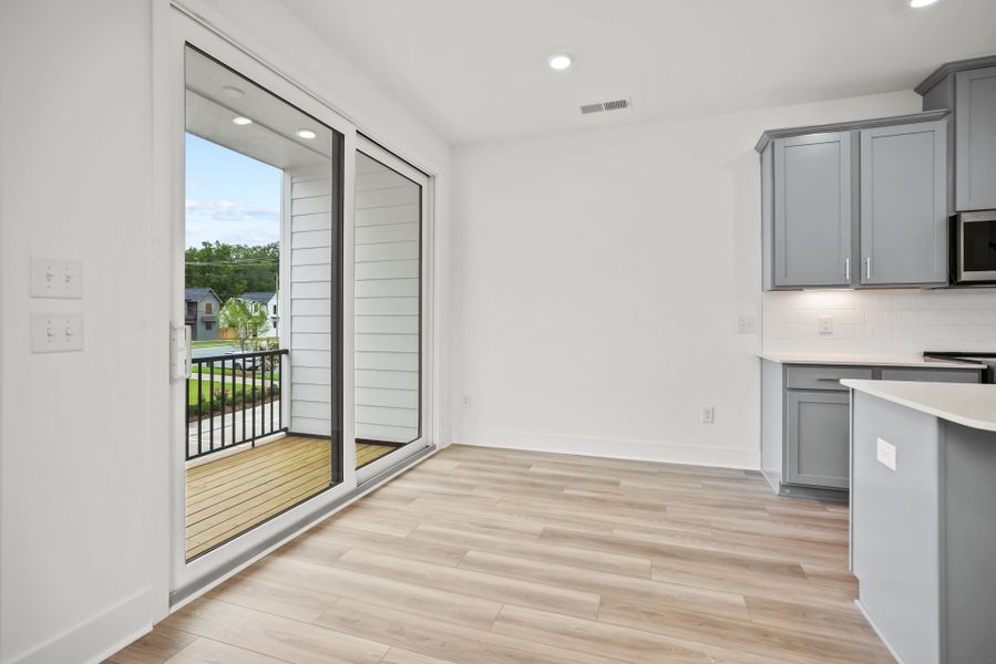 Spacious, unfurnished interior of a new home in West End Heights, Charlotte (Image 18). Spacious, unfurnished interior of a new home in West End Heights, Charlotte (Image 18).