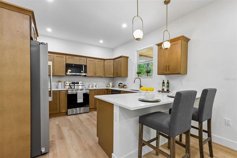 Furnished interior view inside a new home in , Dunedin (Image 8).
