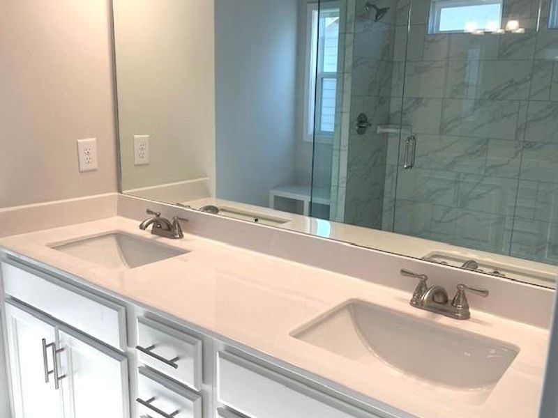 Close-up of interior finishes inside a home in Ponderosa Farms Estates, Gainesville (Image 12).