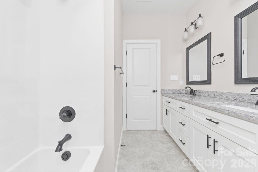 Furnished interior view inside a new home in , Winston-Salem (Image 13).