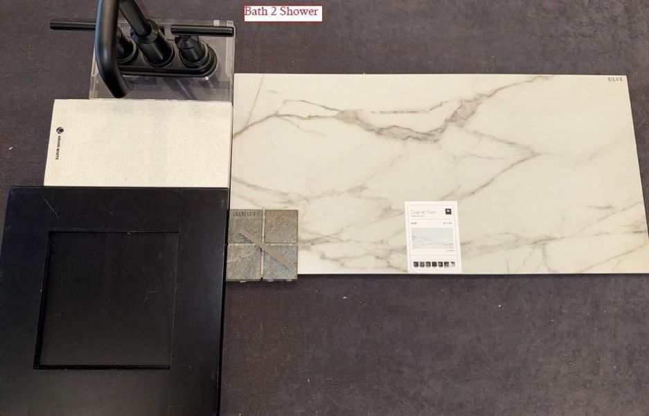 Sample of building materials used in homes in Legacy, Friendswood (Image 5).