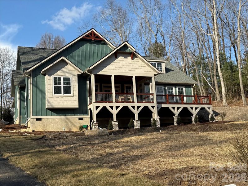 In-progress construction of a new home in , Flat Rock, NC (Image 18).