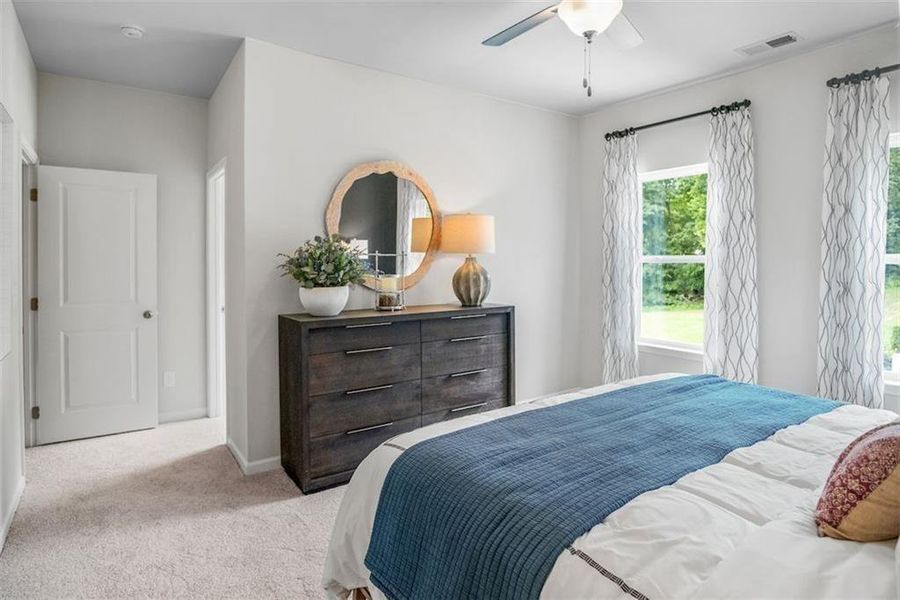 Furnished interior view inside a new home in Fuller Station, Loganville (Image 3).