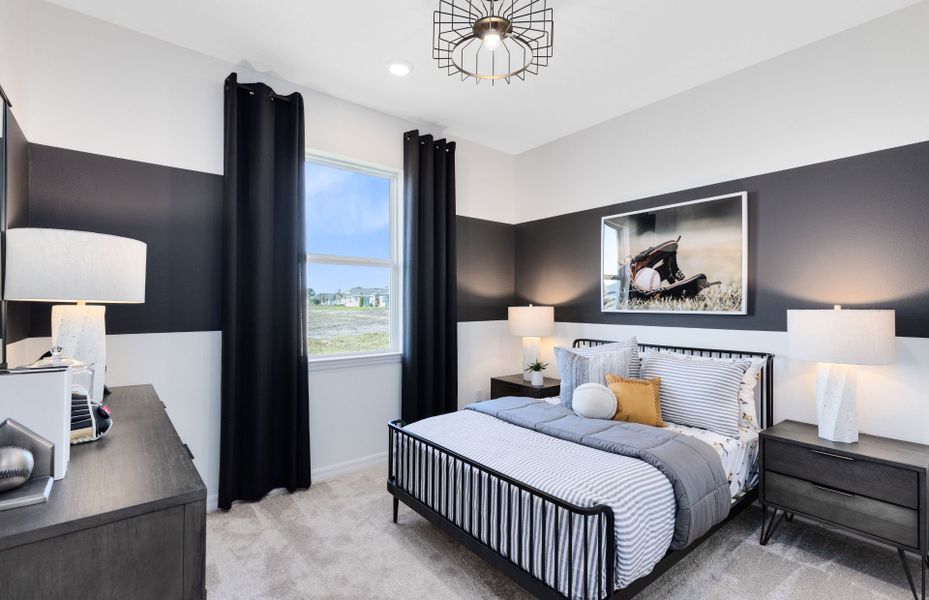 Representative furnished interior of a home built from the Concord by DiVosta in Emerson Oaks, Vero Beach (Image 14).