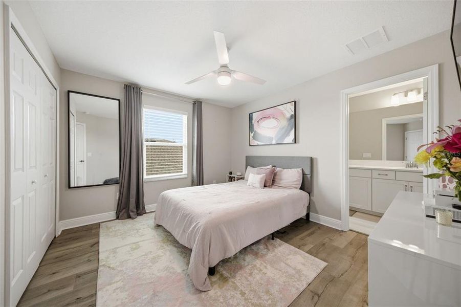 Furnished interior view inside a new home in Whispering Oaks Preserve, Wesley Chapel (Image 18). Furnished interior view inside a new home in Whispering Oaks Preserve, Wesley Chapel (Image 18).