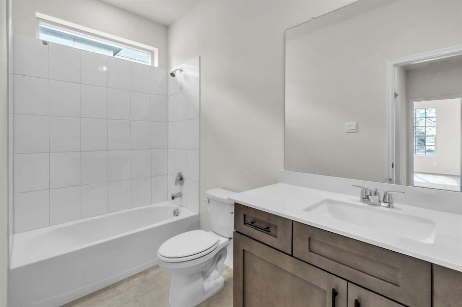 Furnished interior view inside a new home in The Landing at Hidden Lakes, McKinney (Image 7).