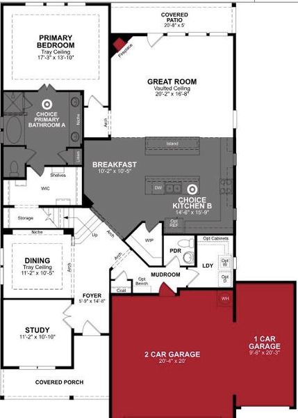 Floor plan main level