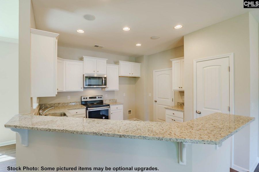Furnished interior view inside a new home in Cottages at Roofs Pond, West Columbia (Image 3).