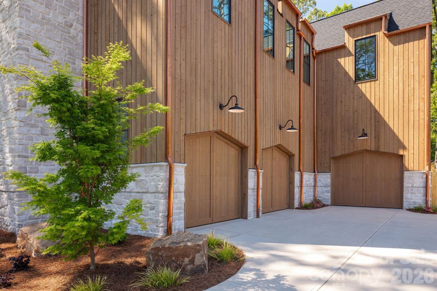 Exterior details and patio area of a home in , Charlotte (Image 30).