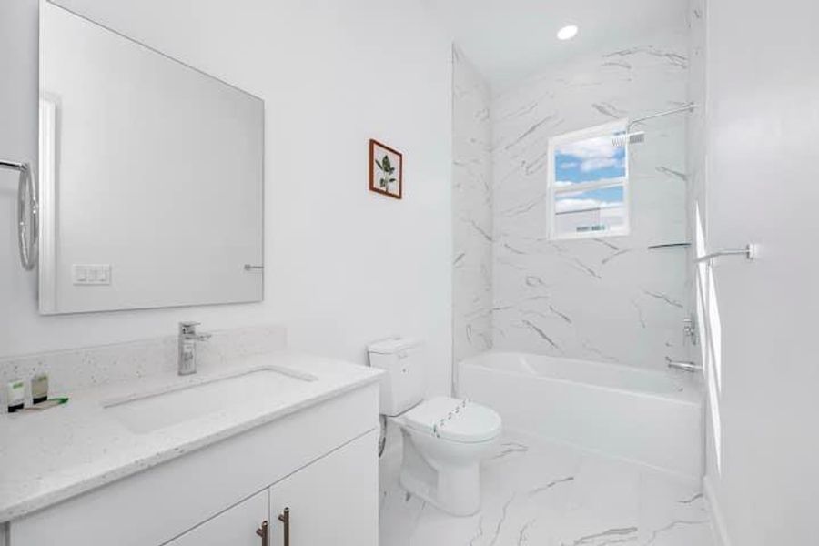 Furnished interior view inside a new home in , Davenport (Image 36).