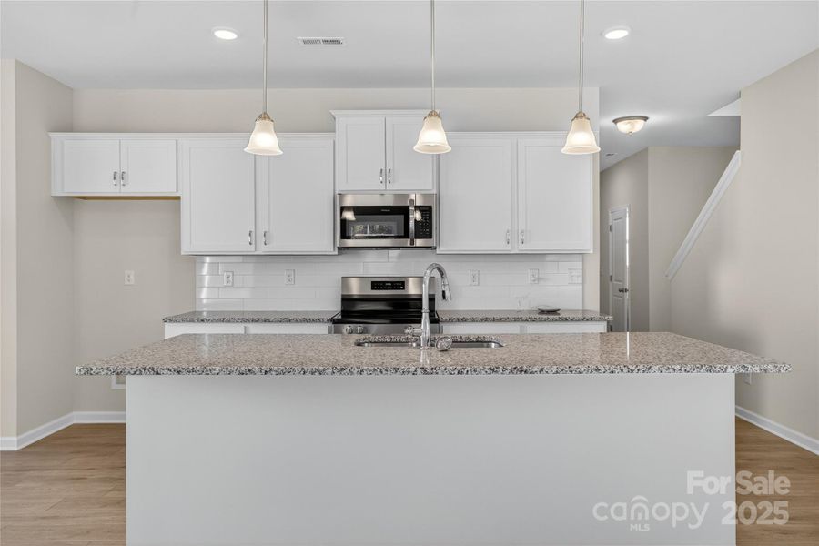 Furnished interior view inside a new home in Catawba Trace, Catawba (Image 6). Furnished interior view inside a new home in Catawba Trace, Catawba (Image 6).