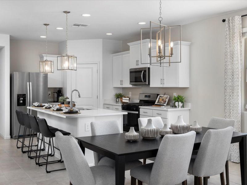 Furnished interior view inside a new home in Entrada Del Toro, Sahuarita (Image 3).