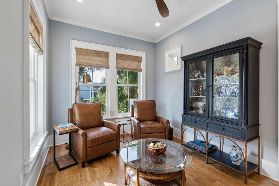 Furnished interior view inside a new home in , Folly Beach (Image 9).