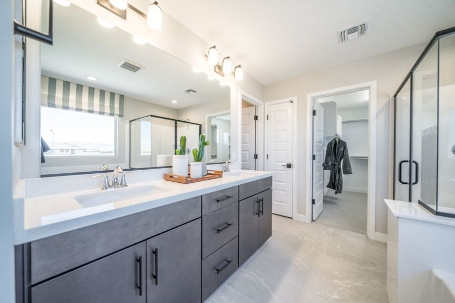 Furnished interior view inside a new home in Allen Ranches, Litchfield Park (Image 16).