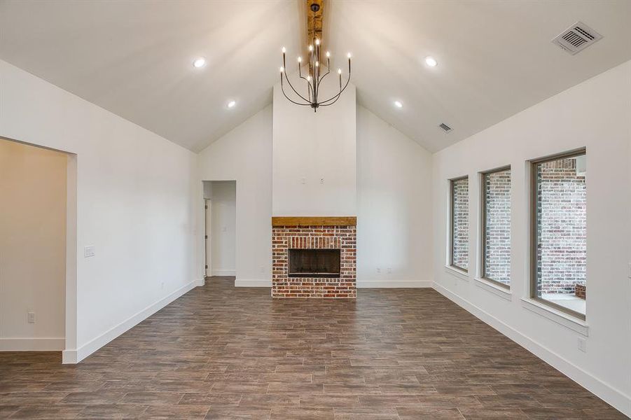 Spacious, unfurnished interior of a new home in , Poolville (Image 29).