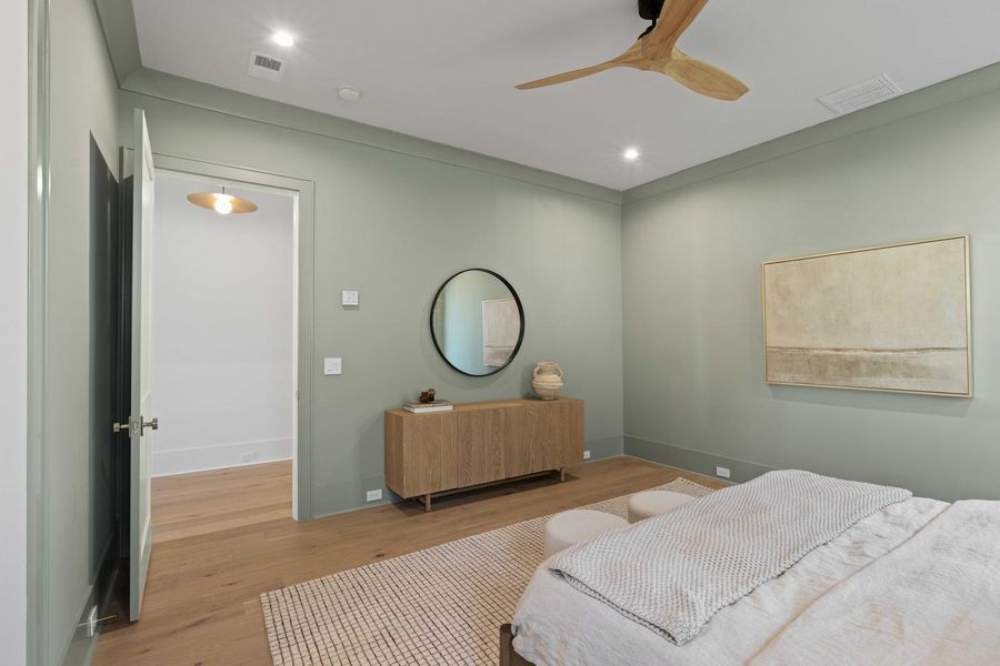 Furnished interior view inside a new home in , Mount Pleasant (Image 59).