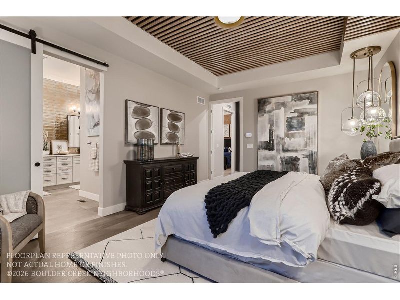 Furnished interior view inside a new home in , Broomfield (Image 23).