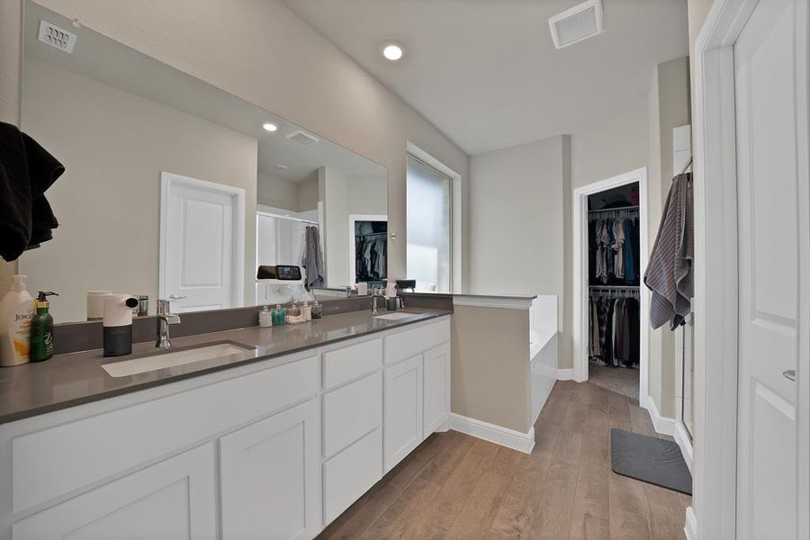 Furnished interior view inside a new home in Pecan Square, Northlake (Image 20).