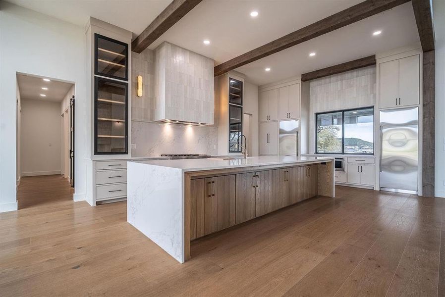 Furnished interior view inside a new home in , Graford (Image 17).