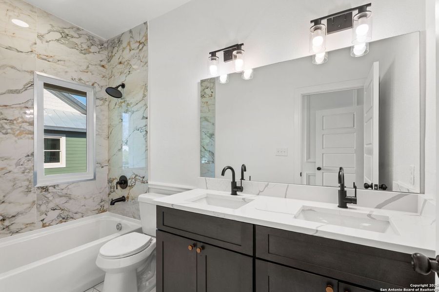 Furnished interior view inside a new home in , San Antonio (Image 9).