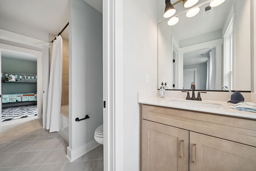 Furnished interior view inside a new home in , Summerville (Image 30).