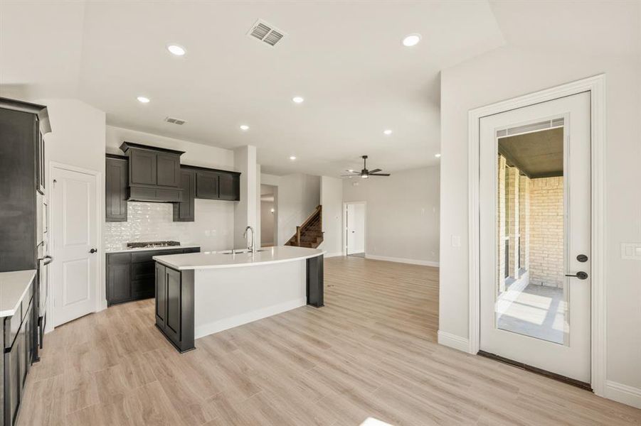 Furnished interior view inside a new home in Stone River Glen 60s, Royse City (Image 8). Furnished interior view inside a new home in Stone River Glen 60s, Royse City (Image 8).