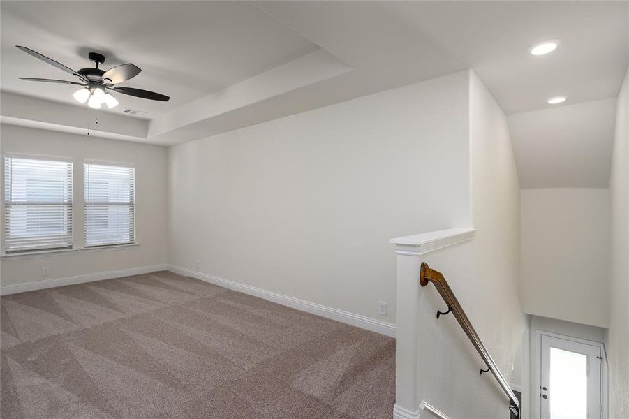 Spacious, unfurnished interior of a new home in Creekview Meadows, Pilot Point (Image 31). Spacious, unfurnished interior of a new home in Creekview Meadows, Pilot Point (Image 31).