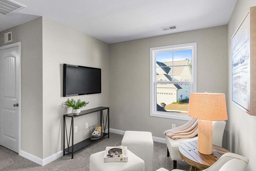 Representative furnished interior of a home built from the Meadowbrook by Caviness & Cates Communities in Sutherland Station at Olde Liberty, Franklinton (Image 224). Representative furnished interior of a home built from the Meadowbrook by Caviness & Cates Communities in Sutherland Station at Olde Liberty, Franklinton (Image 224).