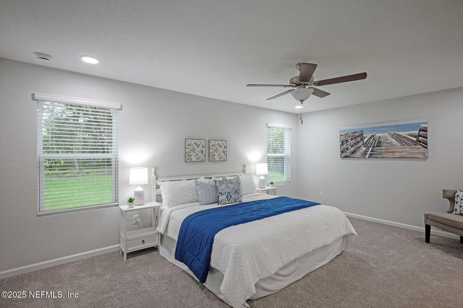 Furnished interior view inside a new home in , Jacksonville (Image 28).