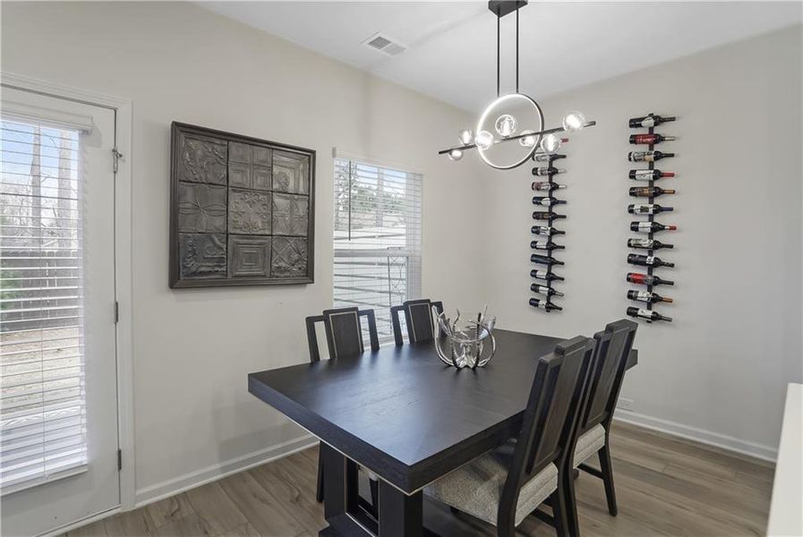 Furnished interior view inside a new home in , Sugar Hill (Image 16).