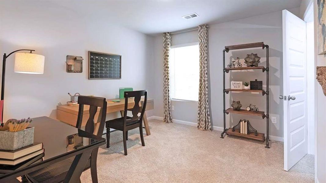Furnished interior view inside a new home in The Reserve at Calcutta, Stockbridge (Image 7).