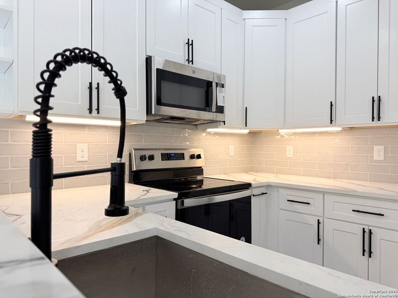 Close-up of interior finishes inside a home in , San Antonio (Image 8). Close-up of interior finishes inside a home in , San Antonio (Image 8).