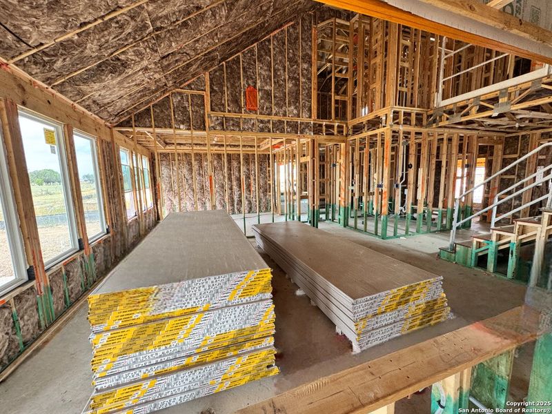 In-progress construction of a new home in , Castroville, TX (Image 20).