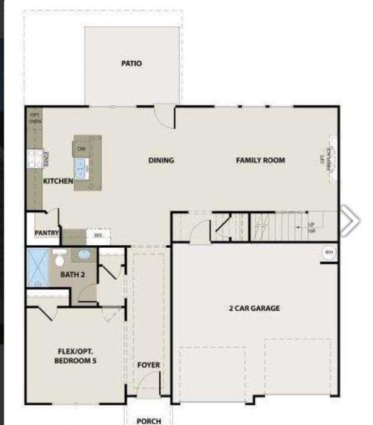 2D floor plan layout of this home in , Bonaire, GA (Image 2). 2D floor plan layout of this home in , Bonaire, GA (Image 2).