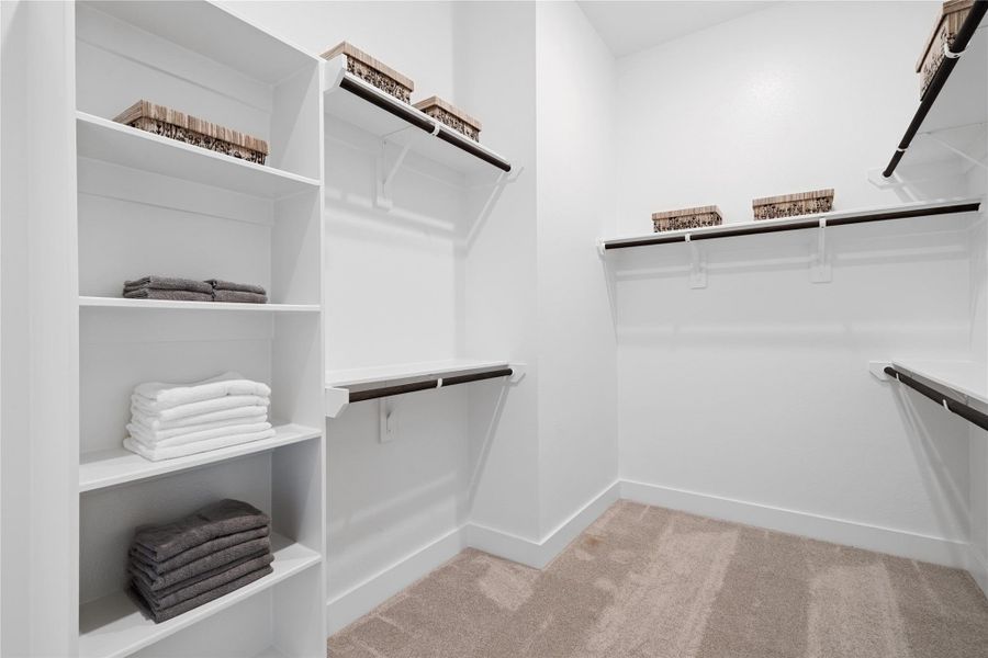 Representative Photo of Primary Closet Representative Photo of Primary Closet